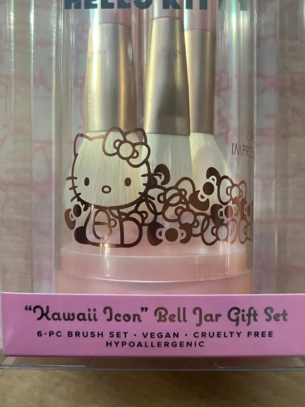 Hello Kitty Impressions 6pc Makeup Brushes